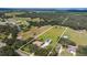 Aerial view of a home with pool and large lot at 3933 Mammoth Grove Rd, Lake Wales, FL 33898