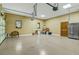 Spacious garage with ample storage space at 3933 Mammoth Grove Rd, Lake Wales, FL 33898