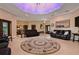 Open living area with a view into the kitchen and dining area at 3933 Mammoth Grove Rd, Lake Wales, FL 33898
