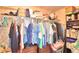 Large walk-in closet with shelving and hanging rods at 5002 Lodgewood Dr, Lakeland, FL 33810