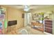 Bedroom with a dresser, shelving unit and large closet at 5002 Lodgewood Dr, Lakeland, FL 33810