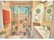 Updated bathroom with single vanity and sea-themed decor at 5002 Lodgewood Dr, Lakeland, FL 33810