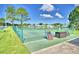 Outdoor recreation area with pickleball and cornhole at 5002 Lodgewood Dr, Lakeland, FL 33810