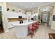 Spacious kitchen with an island and stainless steel appliances at 2356 Lake James Way, Lakeland, FL 33810
