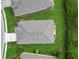 Aerial view showcasing the home's roofline and landscaping at 2356 Lake James Way, Lakeland, FL 33810