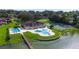 Community pool, clubhouse, tennis, and pickleball courts at 17 Loma Verde # 17, Lakeland, FL 33813