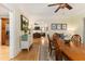 Open dining area with view into living room and kitchen at 1806 17Th Nw St, Winter Haven, FL 33881