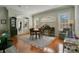 Living room detail highlighting the antique table, rug, and decor at 5936 Coveview W Dr, Lakeland, FL 33813