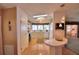 Kitchen boasts light cabinets, wood floors and a breakfast bar at 1742 Fox Hill Dr, Lakeland, FL 33810