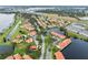 Wide aerial view of the condo community at 1710 Garden Lake Dr # 1710, Winter Haven, FL 33884