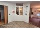 Open dining area with a view into the kitchen at 1744 Quail Hill Dr, Lakeland, FL 33810