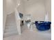 Spacious living room with high ceilings and marble floors at 258 Padgett Pl S, Lakeland, FL 33809