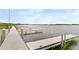 Several long wooden docks extending into a lake at 618 Ridge Ter, Winter Haven, FL 33881