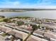 Aerial view of condo community near a lake at 618 Ridge Ter, Winter Haven, FL 33881