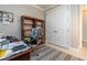 Spacious home office with built-in shelving and ample workspace at 7929 Lake James Blvd, Lakeland, FL 33810