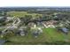 Aerial view showcasing home and neighborhood at 92 Wood Hall Dr, Mulberry, FL 33860