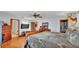 Spacious bedroom with wood floors and ceiling fan at 4264 Stafford Dr, Winter Haven, FL 33880