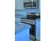 Modern kitchen with stainless steel appliances at 1564 Leamington Ln, Winter Haven, FL 33884