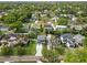 Aerial view of neighborhood showcasing home and street at 2731 Coventry Ave, Lakeland, FL 33803