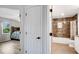 View of bathroom with shower and bedroom at 6250 Sandpipers Dr, Lakeland, FL 33809