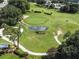 Aerial view of the golf course at 6250 Sandpipers Dr, Lakeland, FL 33809