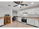 Updated kitchen with stainless steel appliances and ample counter space at 6250 Sandpipers Dr, Lakeland, FL 33809