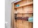 Well-organized linen closet with ample shelving for storage at 6250 Sandpipers Dr, Lakeland, FL 33809