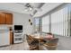 Cozy breakfast nook with table and chairs, perfect for morning meals at 6256 Sandpipers Dr, Lakeland, FL 33809