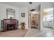 Laundry room with washer, dryer, and ample storage at 6256 Sandpipers Dr, Lakeland, FL 33809
