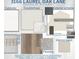 Image shows various finishes such as flooring, countertops, cabinets, and paint colors at 3166 Laurel Oak Ln, Winter Haven, FL 33884