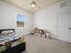 bedroom with twin bed and built in shelving at 4511 Micanope Crescent Dr, Lakeland, FL 33811