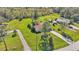 Aerial view of the home, showing the house and surrounding area at 4616 Musket Dr, Lakeland, FL 33810