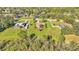 Aerial view showing home's location, lot size, and neighborhood context at 4616 Musket Dr, Lakeland, FL 33810