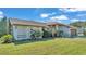 Single story home with a landscaped yard and attached garage at 4616 Musket Dr, Lakeland, FL 33810
