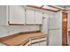 Kitchen offers plenty of cabinet space and wood countertops at 4616 Musket Dr, Lakeland, FL 33810