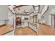 Bright kitchen with ample counter space and wood-look flooring at 4616 Musket Dr, Lakeland, FL 33810