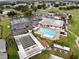 Community overview, including pool, tennis, and clubhouse at 6064 Condor Dr, Lakeland, FL 33809