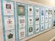 Community bulletin board with various game schedules and times at 6064 Condor Dr, Lakeland, FL 33809
