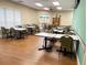 Community dining room with tables and chairs at 6064 Condor Dr, Lakeland, FL 33809