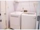 Bright laundry room with washer and dryer included at 6064 Condor Dr, Lakeland, FL 33809