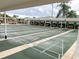 Multiple shuffleboard courts under a covered area at 6064 Condor Dr, Lakeland, FL 33809
