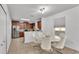 Kitchen with breakfast bar, stainless steel appliances, and light wood cabinets at 6799 Glenbrook Dr, Lakeland, FL 33811