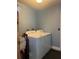 Convenient laundry room with washer and dryer at 737 Butternut Pl, Lakeland, FL 33813