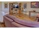 Spacious living room with hardwood floors and sectional sofa at 1898 Charleston Ln, Bartow, FL 33830