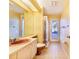 Small bathroom with shower, toilet and single sink at 4402 Fairway Oaks Ct, Mulberry, FL 33860