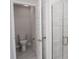 Clean bathroom with toilet and shower at 4645 Grandview Glen Dr, Auburndale, FL 33823