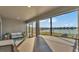 Enjoy the view from this screened porch, complete with seating and a hot tub at 5255 White Egret Ln, Lakeland, FL 33811