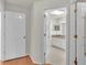 Clean bathroom with granite countertops and tiled floors at 5873 Macaw Pl, Lakeland, FL 33809