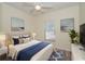 Cozy bedroom featuring a comfortable bed and plenty of natural light at 7018 Cascades Ct, Lakeland, FL 33813