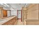 Spa-like bathroom with double vanities and a glass shower at 9240 Moore Rd, Lakeland, FL 33809